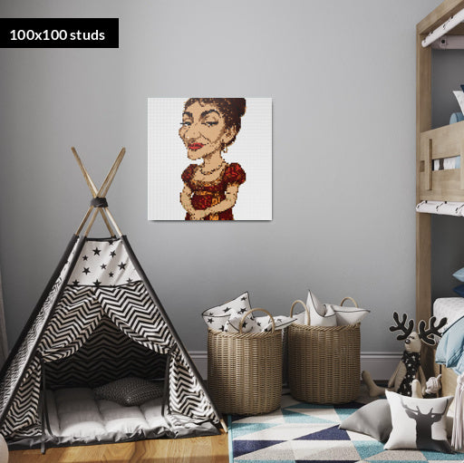 100*100studs, 80*80cm, 31,5*31,5inch