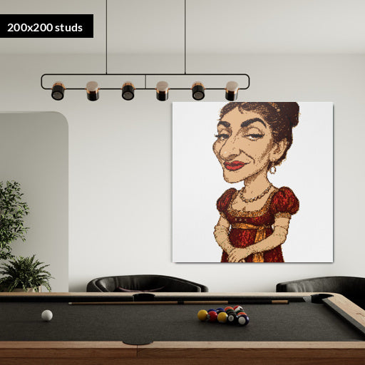 200*200studs, 160*160cm, 63*63inch