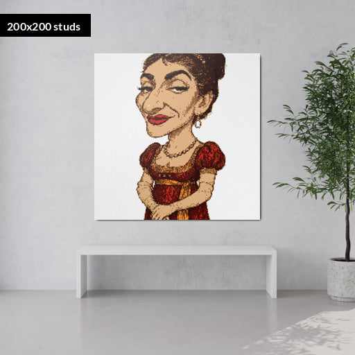 200*200studs, 160*160cm, 63*63inch