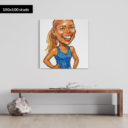 100*100studs, 80*80cm, 31,5*31,5inch