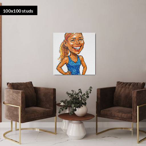 100*100studs, 80*80cm, 31,5*31,5inch