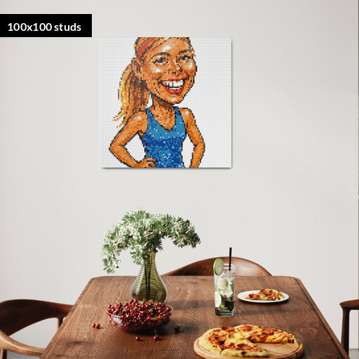 100*100studs, 80*80cm, 31,5*31,5inch