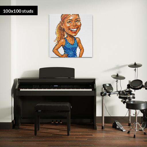 100*100studs, 80*80cm, 31,5*31,5inch