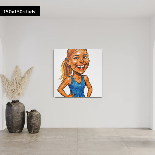 150*150studs, 120*120cm, 47,25*47,25inch