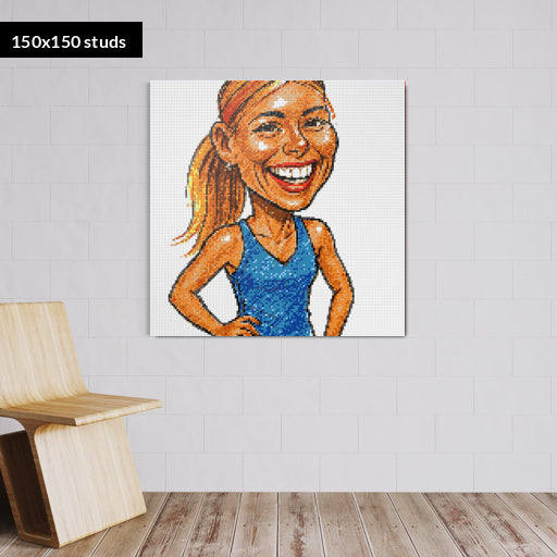 150*150studs, 120*120cm, 47,25*47,25inch