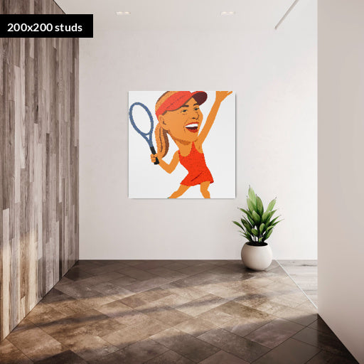 200*200studs, 160*160cm, 63*63inch