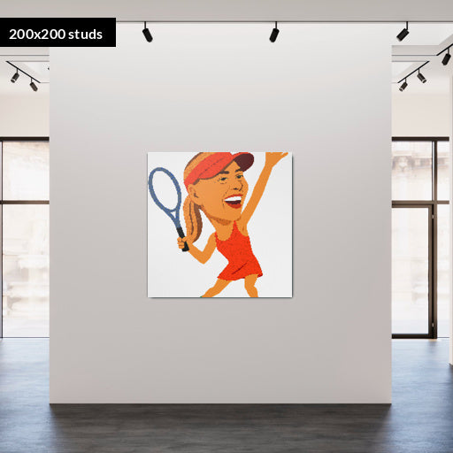 200*200studs, 160*160cm, 63*63inch
