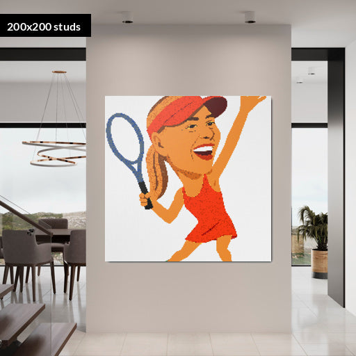 200*200studs, 160*160cm, 63*63inch