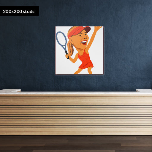 200*200studs, 160*160cm, 63*63inch