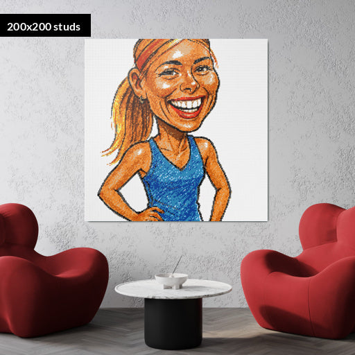 200*200studs, 160*160cm, 63*63inch