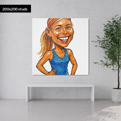 200*200studs, 160*160cm, 63*63inch