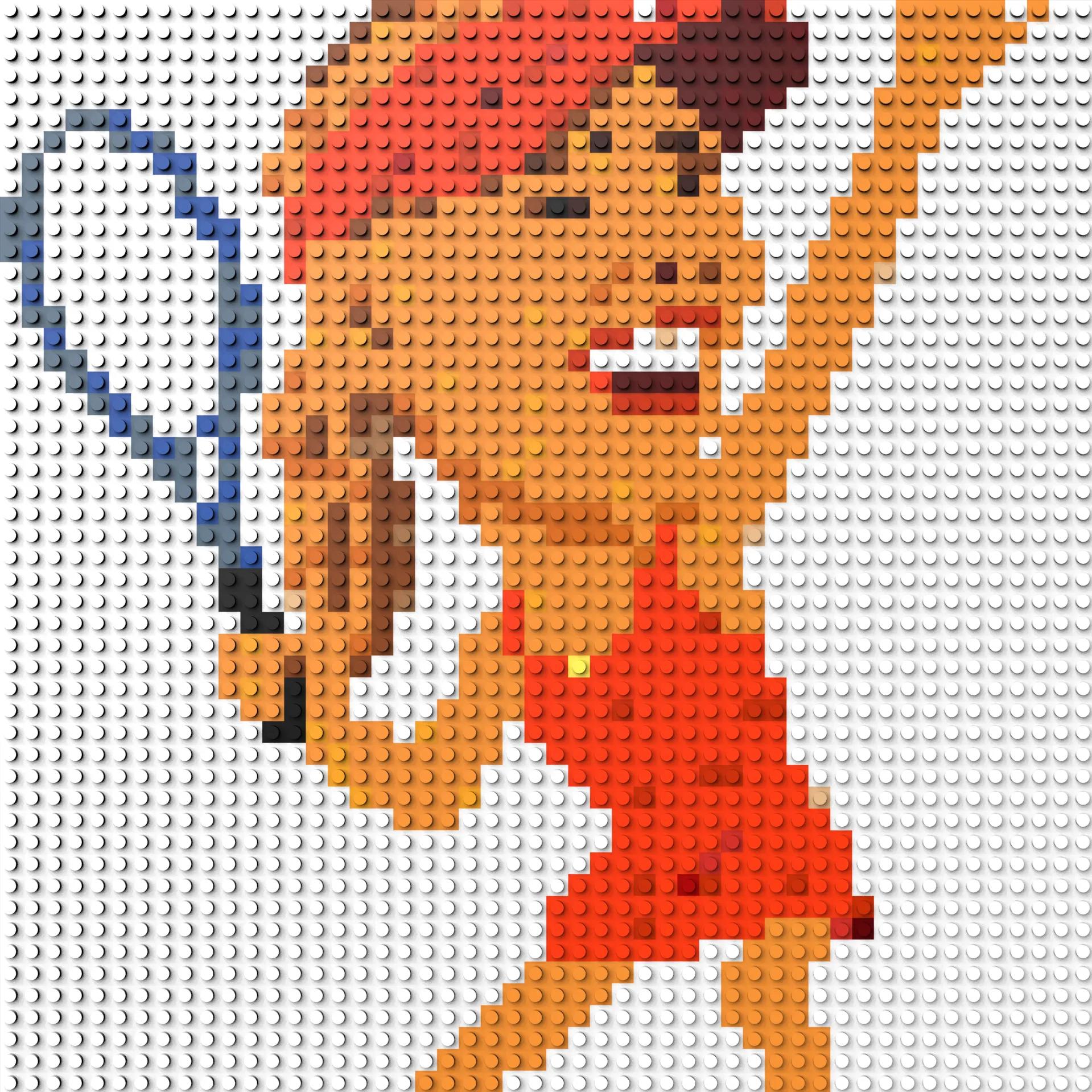 50*50studs, 40*40cm, 15,75*15,75inch