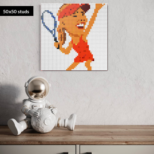 50*50studs, 40*40cm, 15,75*15,75inch