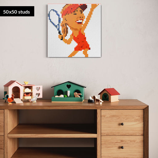 50*50studs, 40*40cm, 15,75*15,75inch