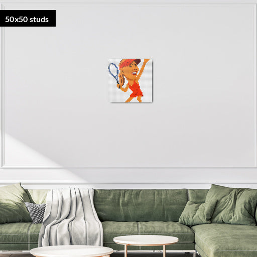 50*50studs, 40*40cm, 15,75*15,75inch