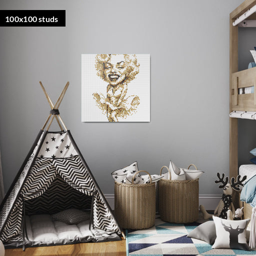 100*100studs, 80*80cm, 31,5*31,5inch