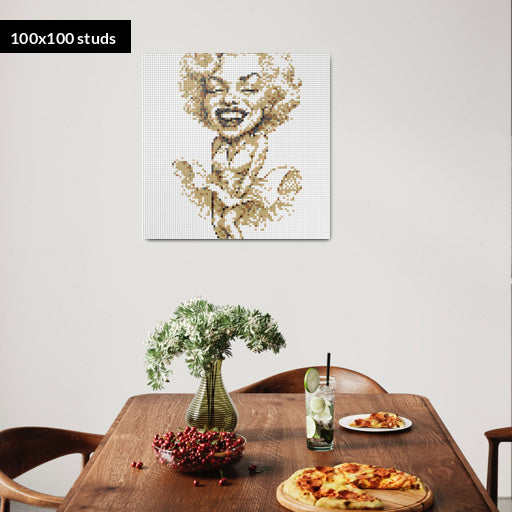 100*100studs, 80*80cm, 31,5*31,5inch