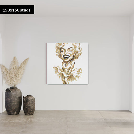 150*150studs, 120*120cm, 47,25*47,25inch