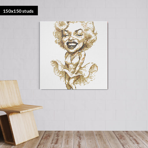 150*150studs, 120*120cm, 47,25*47,25inch