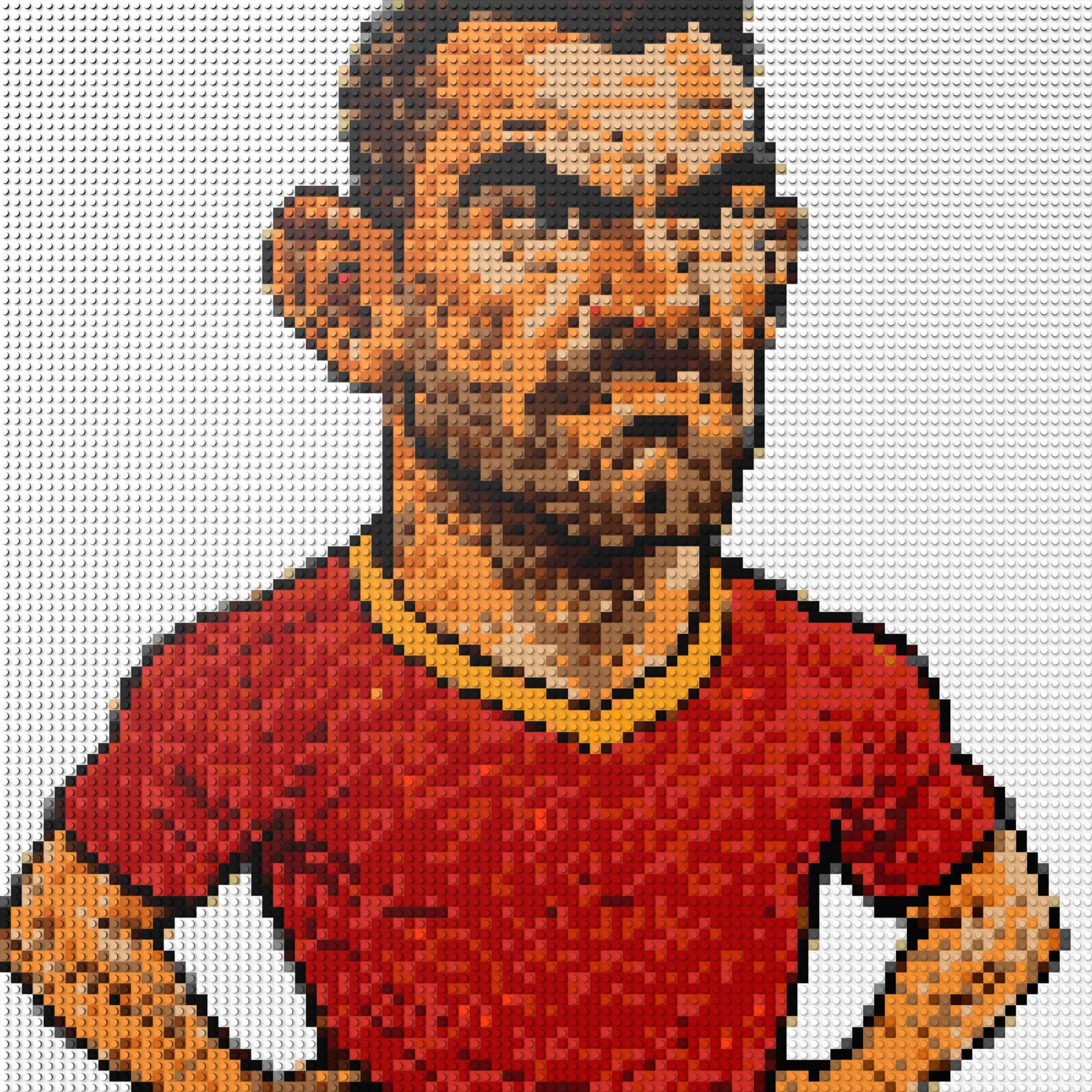 100*100studs, 80*80cm, 31,5*31,5inch