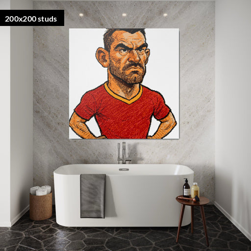 200*200studs, 160*160cm, 63*63inch