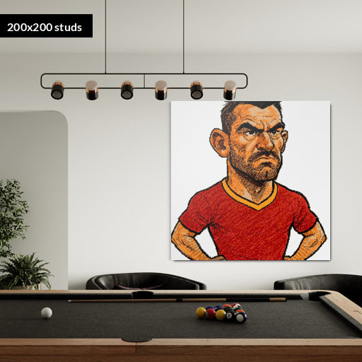 200*200studs, 160*160cm, 63*63inch