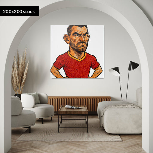 200*200studs, 160*160cm, 63*63inch