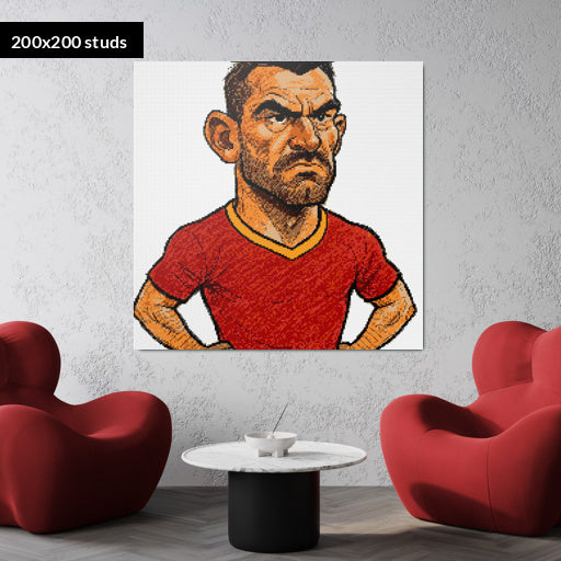 200*200studs, 160*160cm, 63*63inch