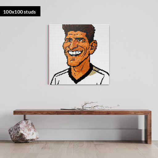 100*100studs, 80*80cm, 31,5*31,5inch