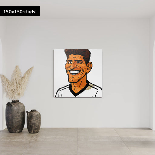 150*150studs, 120*120cm, 47,25*47,25inch