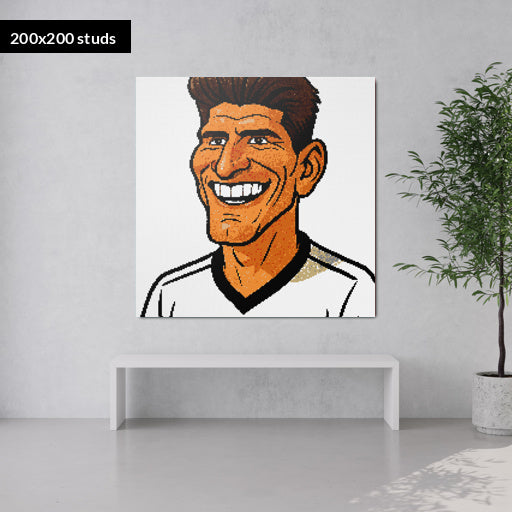 200*200studs, 160*160cm, 63*63inch