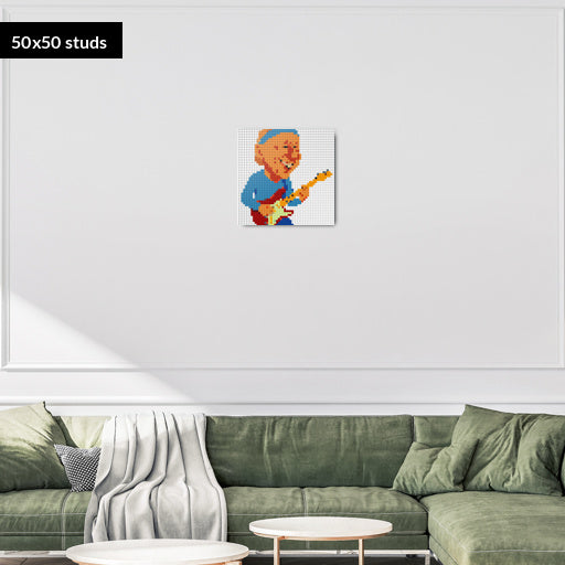 50*50studs, 40*40cm, 15,75*15,75inch