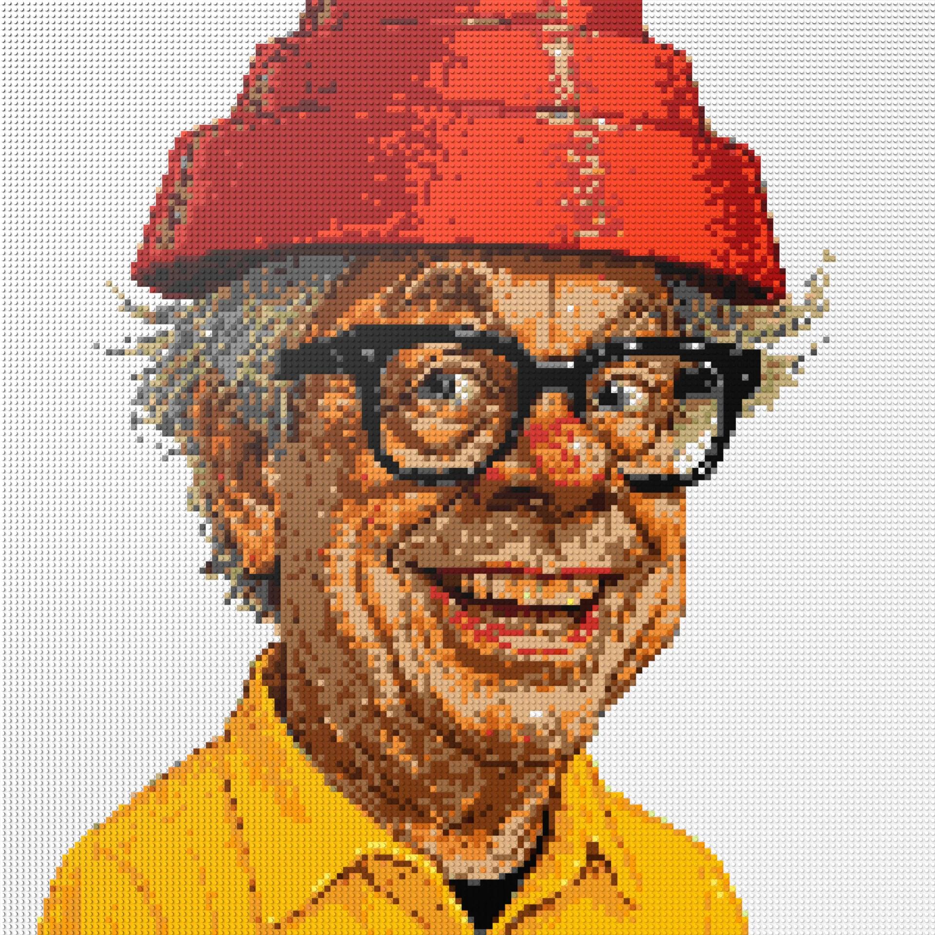 150*150studs, 120*120cm, 47,25*47,25inch