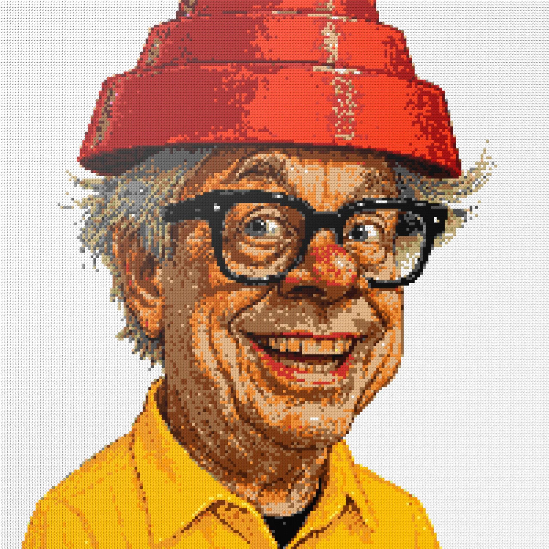 200*200studs, 160*160cm, 63*63inch