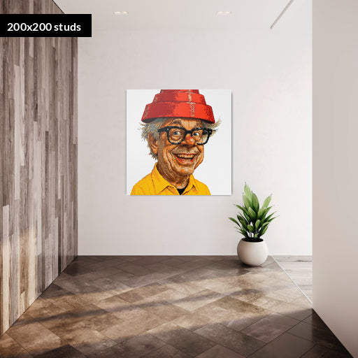 200*200studs, 160*160cm, 63*63inch