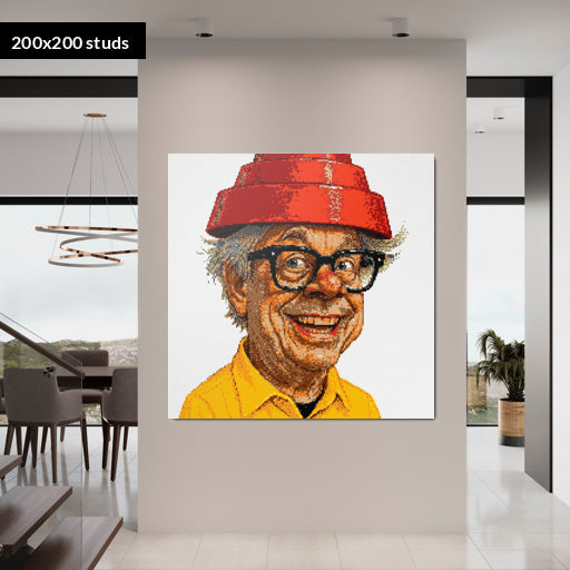 200*200studs, 160*160cm, 63*63inch