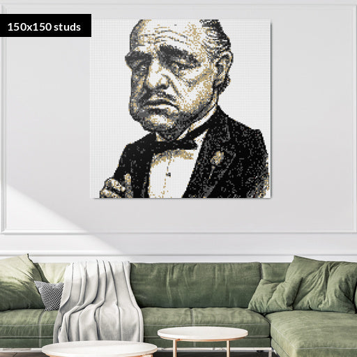 150*150studs, 120*120cm, 47,25*47,25inch