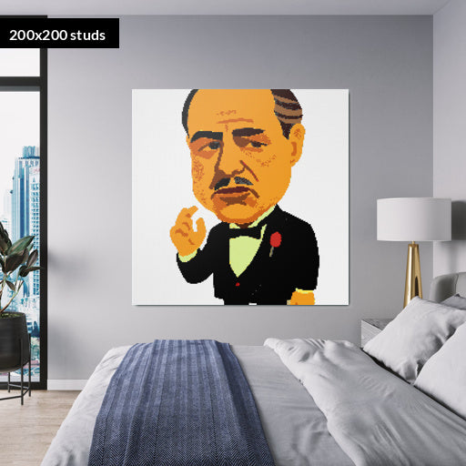 200*200studs, 160*160cm, 63*63inch