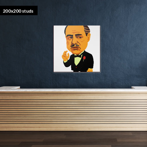 200*200studs, 160*160cm, 63*63inch