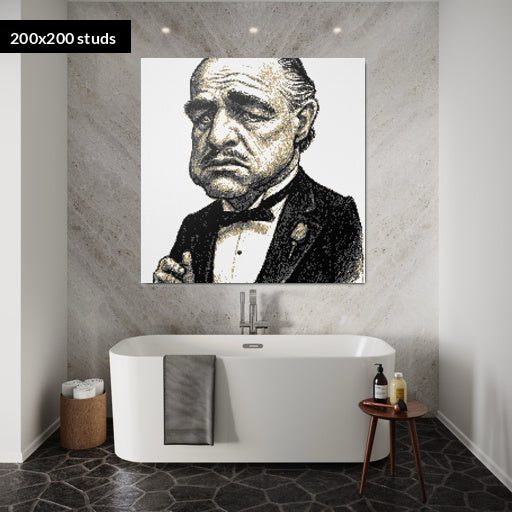 200*200studs, 160*160cm, 63*63inch