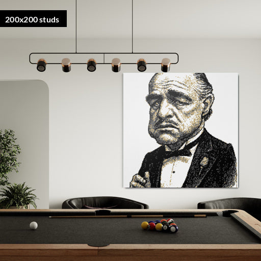 200*200studs, 160*160cm, 63*63inch