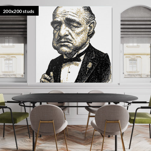 200*200studs, 160*160cm, 63*63inch