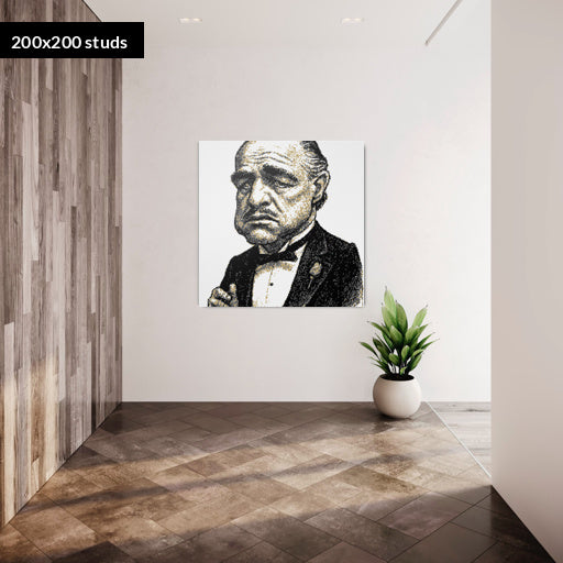 200*200studs, 160*160cm, 63*63inch