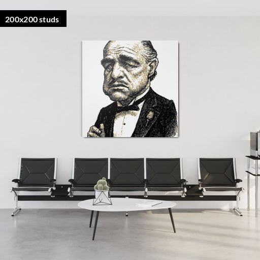 200*200studs, 160*160cm, 63*63inch