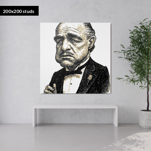 200*200studs, 160*160cm, 63*63inch