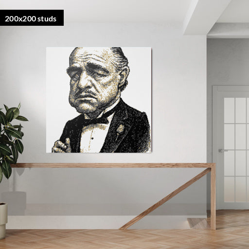 200*200studs, 160*160cm, 63*63inch