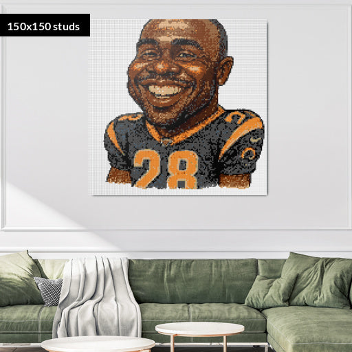 150*150studs, 120*120cm, 47,25*47,25inch