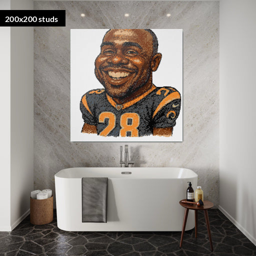 200*200studs, 160*160cm, 63*63inch