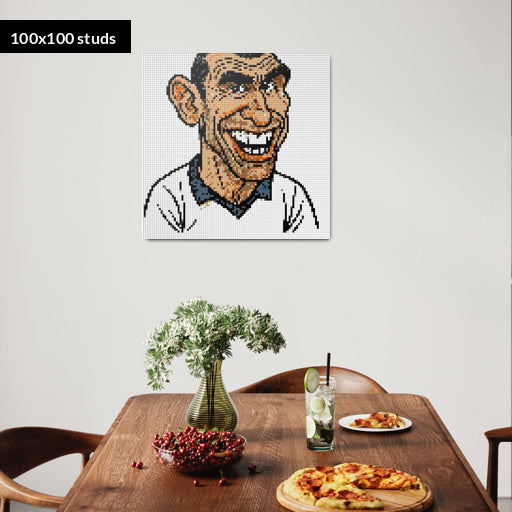 100*100studs, 80*80cm, 31,5*31,5inch