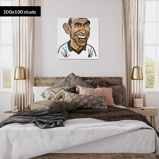 100*100studs, 80*80cm, 31,5*31,5inch